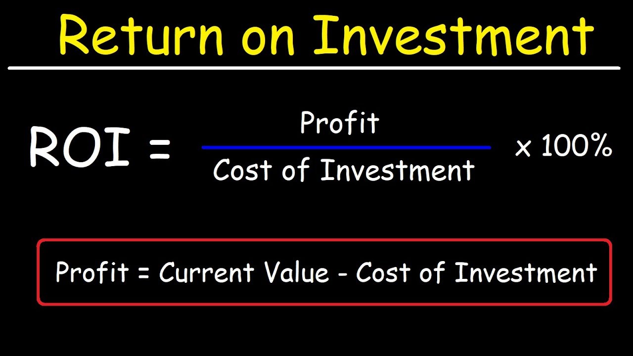 Calculating Return On Investments