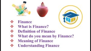 What Do Finance Mean